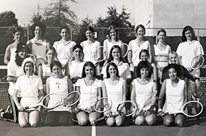'70s Cal women's tennis